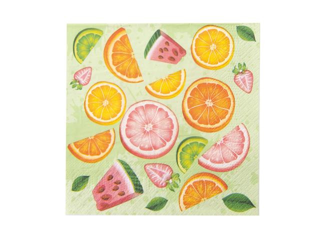 20 PACK LUNCHEON 3 PLY NAPKIN (FRUITILICIOUS)