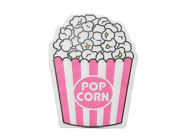 12 PACK 3 PLY SHAPED NAPKIN (POPCORN)