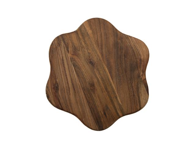 ACACIA WOOD FLOWER SHAPE BOARD