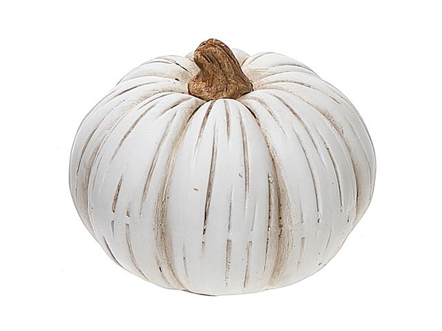 WC 1021 Polyresin Pumpkin (white) 