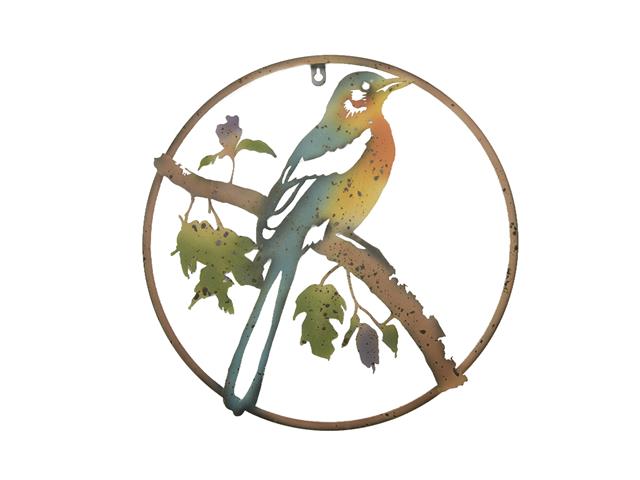 METAL CUT OUT HANGING DÉCOR (ORIOLE)