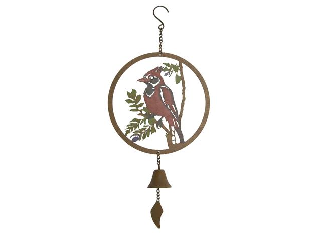 METAL WIND BELL (CARDINAL)