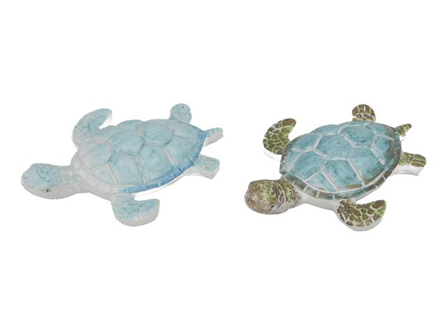 BLUE COASTAL SEA TURTLE FIGURINE (ASSTD)
