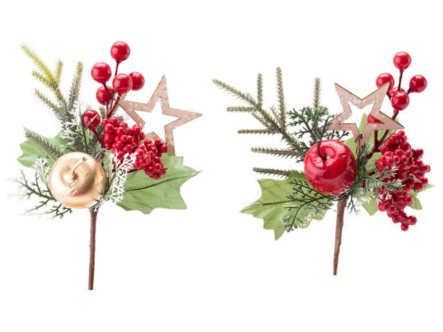 BERRY AND APPLE PICK WITH STAR (ASSTD)