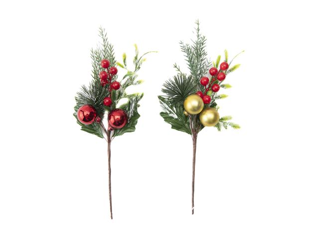 HOLIDAY PINE AND MIXED BERRIES PICK (ASSTD)