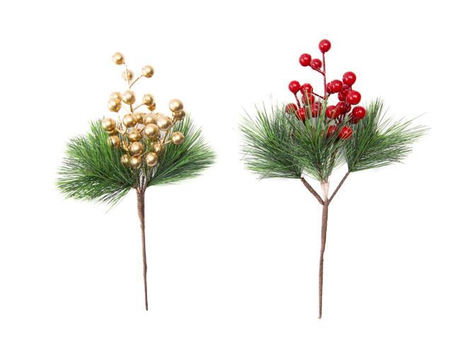 PINE NEEDLES AND BERRIES PICK (ASSTD)