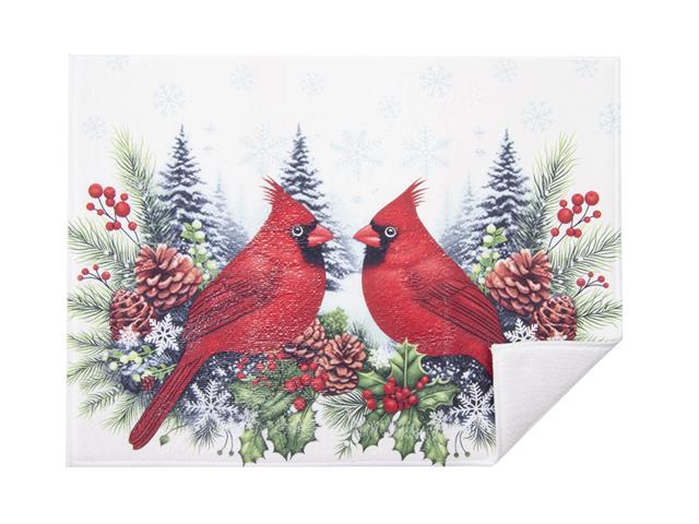 MICROFIBRE DRYING MAT (DOUBLE CARDINAL)