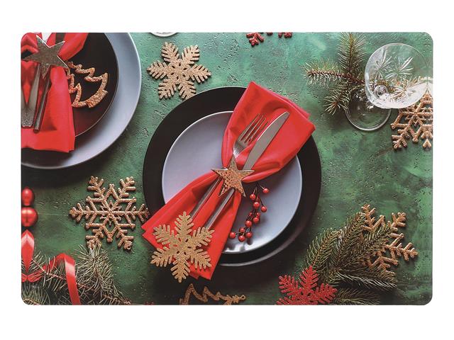 PLASTIC PLACEMAT (HOLIDAY DINNER) - IH Casadecor