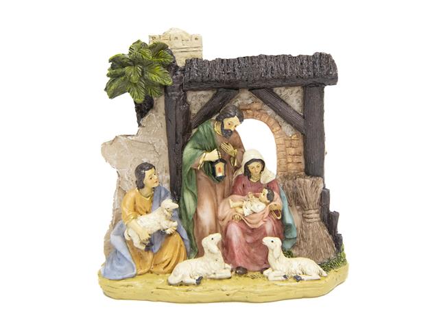 POLYRESIN NATIVITY SCENE