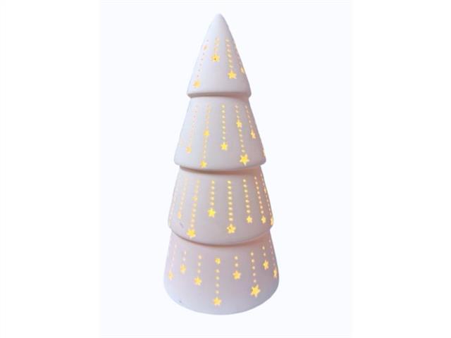 LED CERAMIC TREE WITH SHOOTING STARS