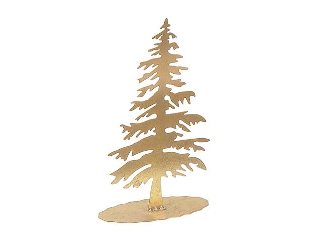 GOLD METAL TREE STAND