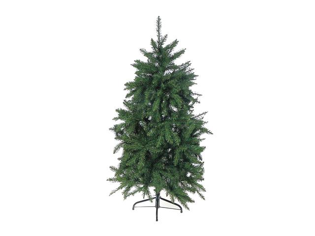 4' GREEN SPRUCE XMAS TREE PVC 280 NORMAL TIPS W/METAL STAND
