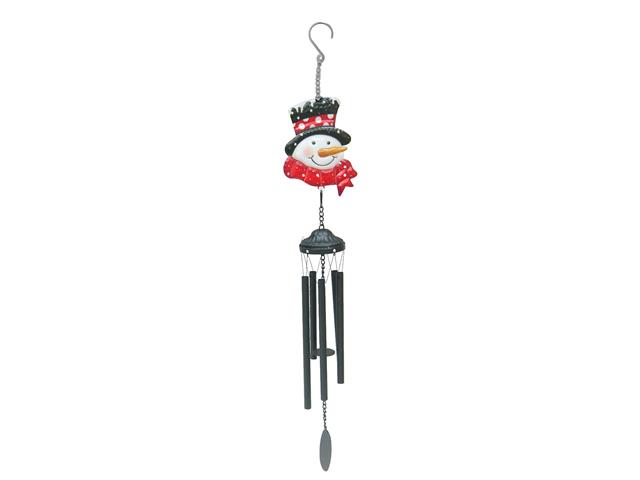 METAL WIND CHIME (SNOWMAN)
