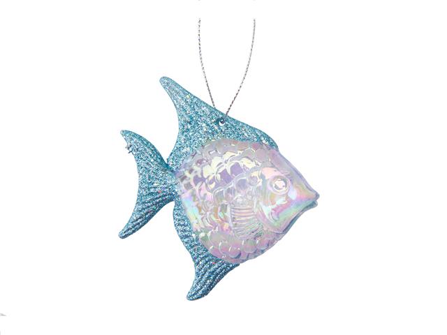 IRIDESCENT ORNAMENT (FISH)
