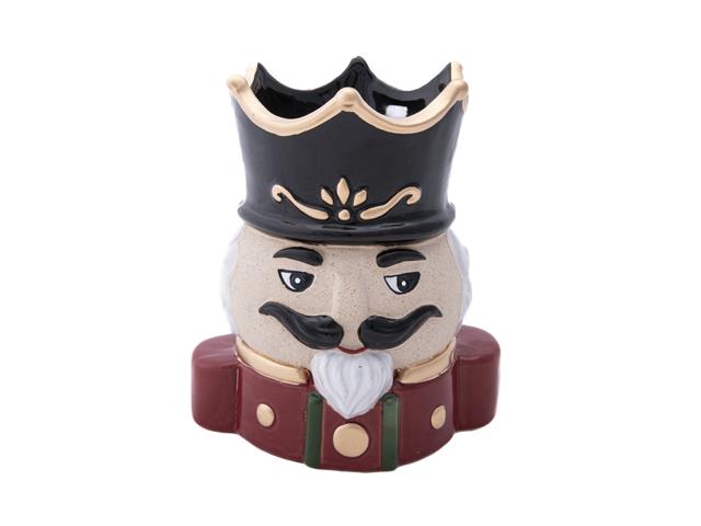 CERAMIC PLANTER NUTCRACKER