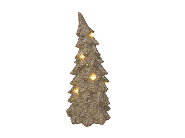 LED POLYRESIN SWAYING CHRISTMAS TREE