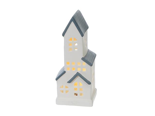 LED CERAMIC TALL HOUSE
