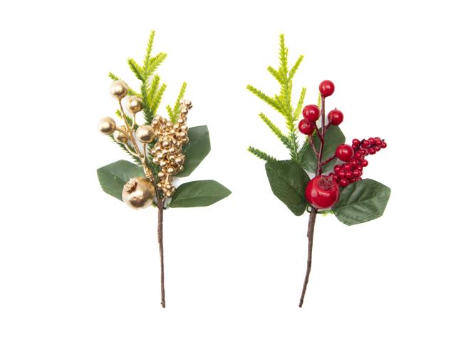 BERRIES AND PINE PICK (ASSTD)