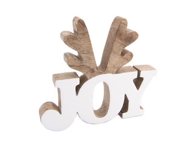 WOODEN ENAMEL-COATED DÉCOR (JOY)