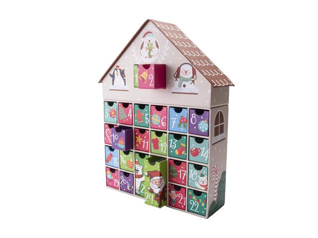 GINGERBREAD HOUSE ADVENT CALENDAR