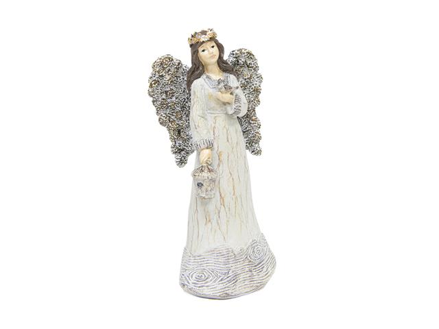 ANGEL STATUE WITH LANTERN