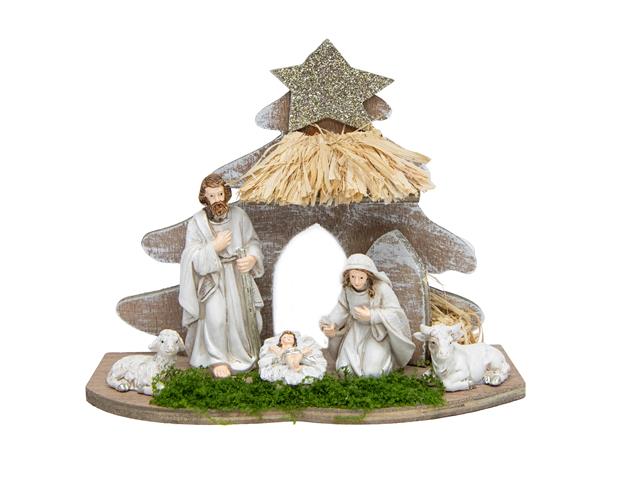 VINTAGE NATIVITY SCENE