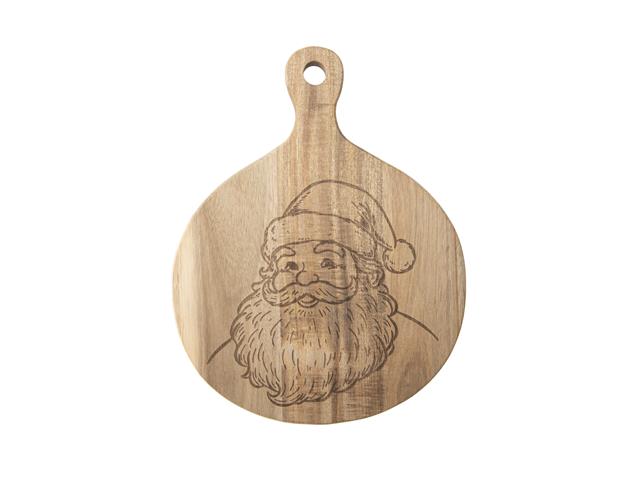 ACACIA PADDLE SERVING TRAY (SANTA)