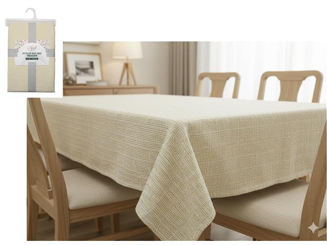 LUREX TABLECLOTH (60 X 90) (GOLD)