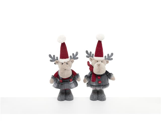 MOOSE COUPLE W/FEET 2 ASSORTED