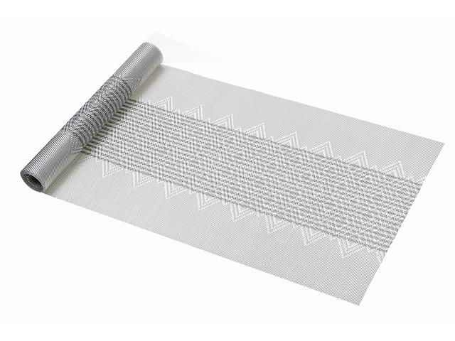 VINYL TABLE RUNNER (72") (DIAMOND BAND) (SILVER)