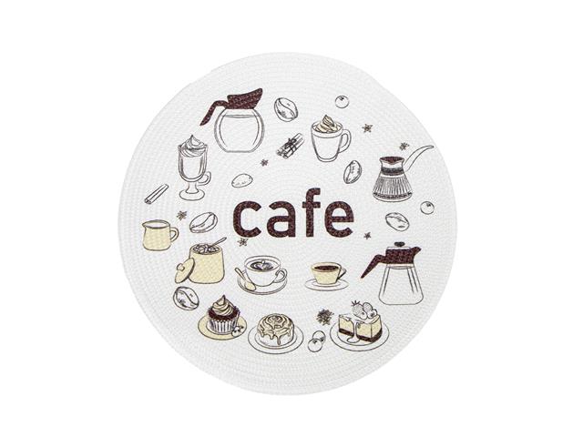 ROUND PLACEMAT (COFFEE BREAK)