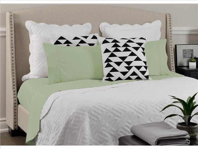 4PC ALLURE 90GSM MICROFIBER SHEET SET - QUEEN (SAGE)