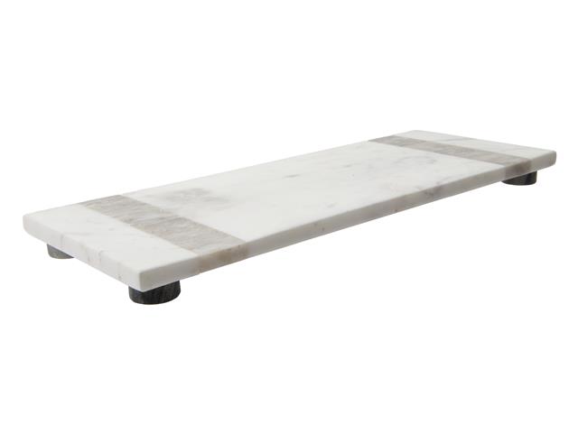BEIGE STRIPED MARBLE  TRAY
