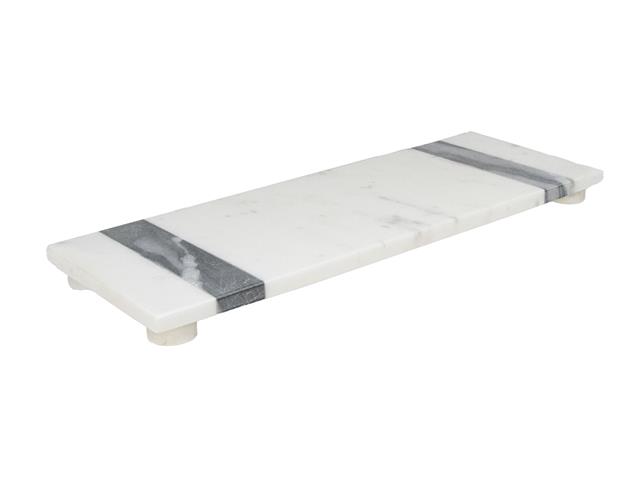GREEN STRIPED MARBLE  TRAY
