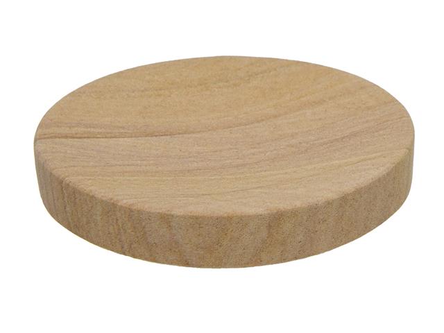 CLEO RAINBOW SANDSTONE ROUND SOAP DISH