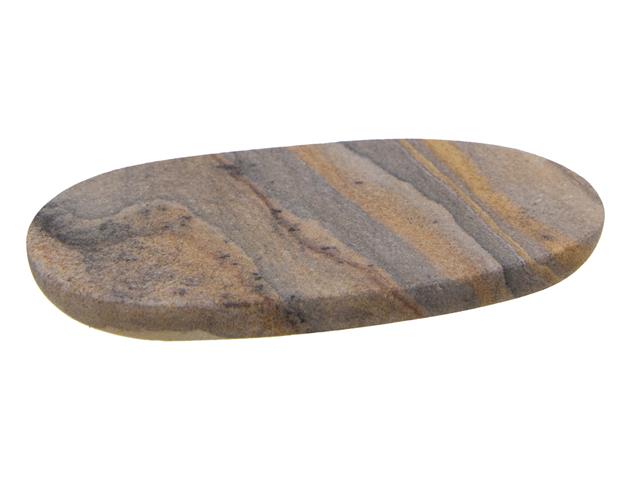 CLEO RAINBOW SANDSTONE OVAL SOAP DISH