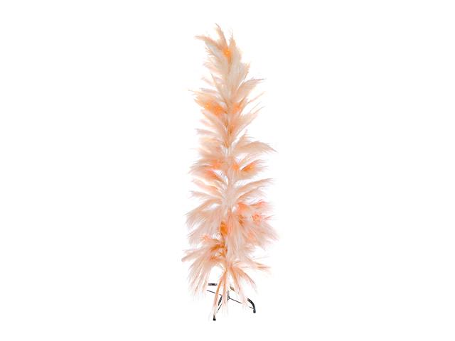 LED ARTIFICIAL FEATHER TREE WITH PLUG (BLUSH) (60")