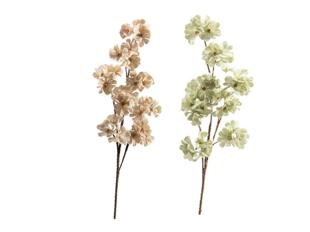 36" ARTIFICIAL FELT FLORAL BRANCH (ASSTD)