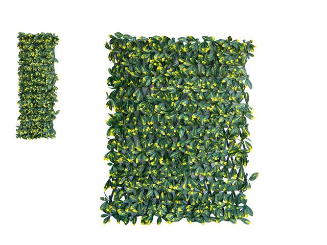 VARIEGATED FOLIAGE EXPANDABLE FENCE (10" X 47")