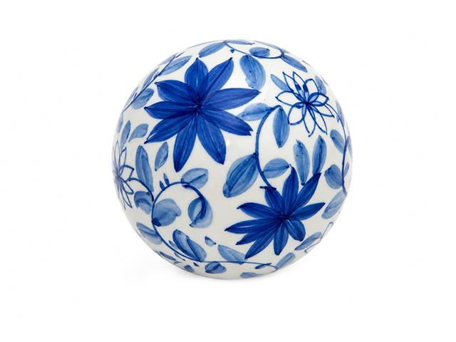 STONEWARE BALL DECOR