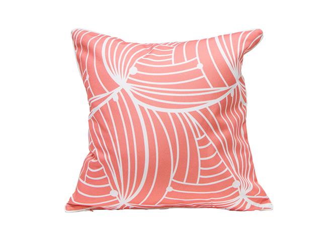 OUTDOOR WATERPROOF CUSHION (WAVES CORAL)