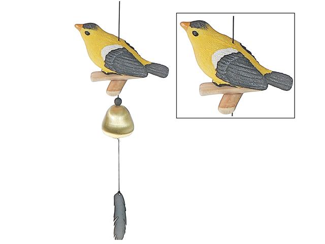 20" FINCH BELL WITH FEATHER