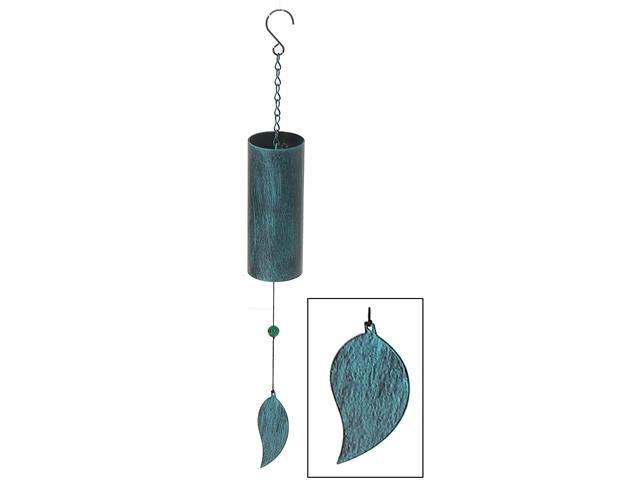 20" WIND BELL WITH LEAVE (GREEN)