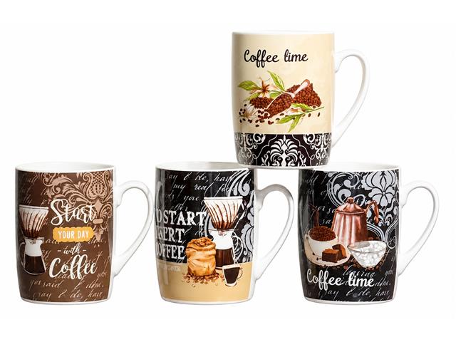 CERAMIC MUG (ASSTD) (COFFEE TIME)