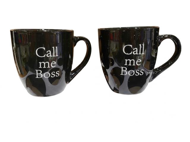 CERAMIC MUG (CALL ME BOSS)
