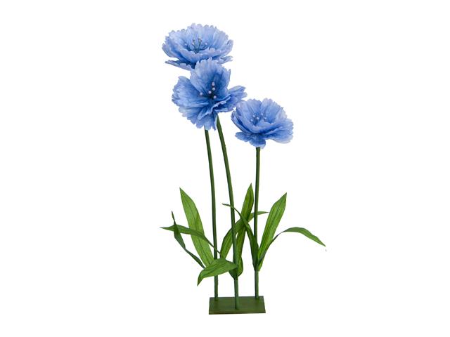 GIANT PAPER FLOWER STAND (BLUE POPPY)