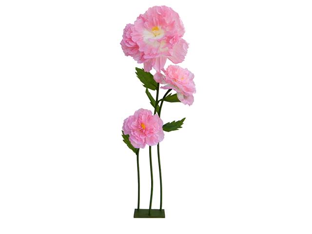 GIANT PAPER FLOWER STAND (PINK PEONY)