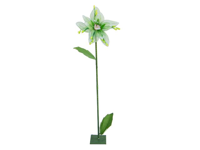 GIANT POINTED ORGANZA FLOWER STAND (GREEN)