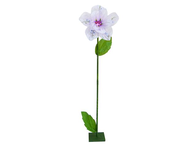 GIANT ROUNDED ORGANZA FLOWER STAND (PURPLE)