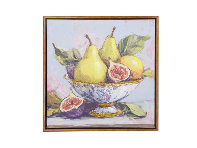 CANVAS FRAMED WALL ART (FIGS)